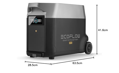 EF ECOFLOW Delta Pro Smart Zusatzakku, 3.600 Wh Kapazität, Delta Pro erweiterbar auf bis zu 10,8 kWh