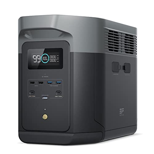 EF ECOFLOW DELTA 2 Max tragbare Powerstation 2048Wh, LFP Akku 3000 Zyklen
