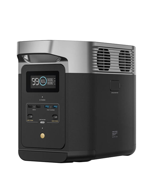 EF ECOFLOW DELTA 2 Tragbare Powerstation 1024Wh, Solargenerator erweiterbarer Kapazität bis zu 3kWh