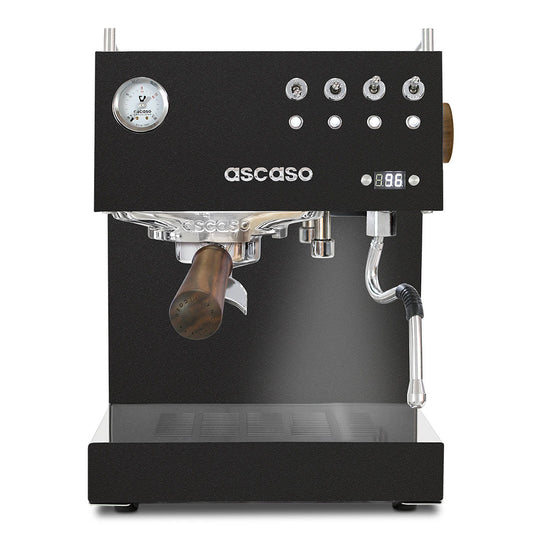 Ascaso Steel Duo Black Dualthermoblock Siebträger inklusive 5 Jahre Garantie